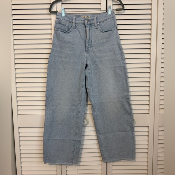 Madewell Perfect Vintage Wide-Leg Crop Jean - 26 - Picture 6 of 8